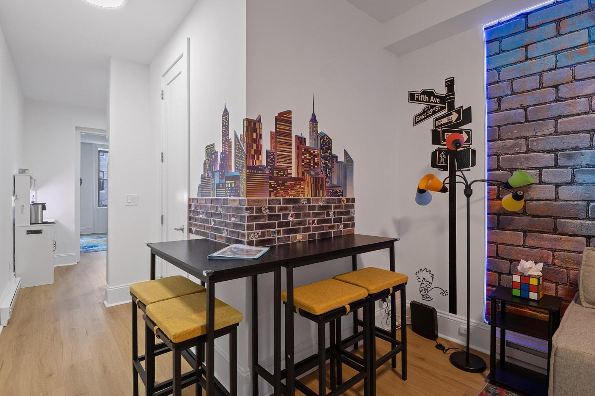 شقة Funky & Colorful Urban Getaway, 20 Minutes To Nyc هوبوكين المظهر الخارجي الصورة