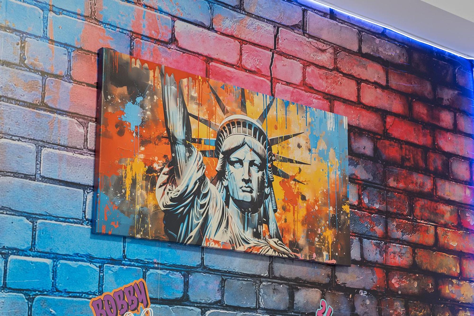 شقة Funky & Colorful Urban Getaway, 20 Minutes To Nyc هوبوكين المظهر الخارجي الصورة